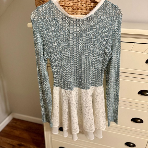 Anthropologie Tunic Peplum Lightweight Sweater - Picture 11 of 13